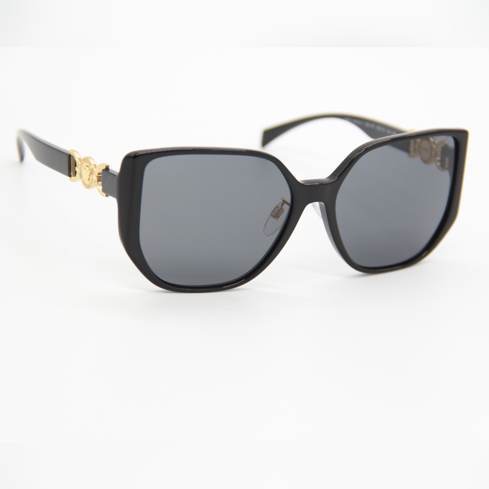 NEW VERSACE SUNGLASSES VE4449D GB1/87 EYEWEAR VERSACE MOD 4449D BLACK - Picture 4 of 11